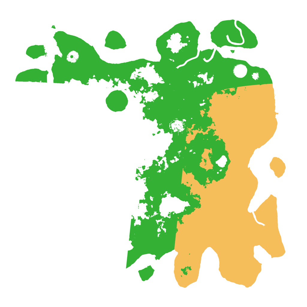 Biome Rust Map: Procedural Map, Size: 4000, Seed: 883646181