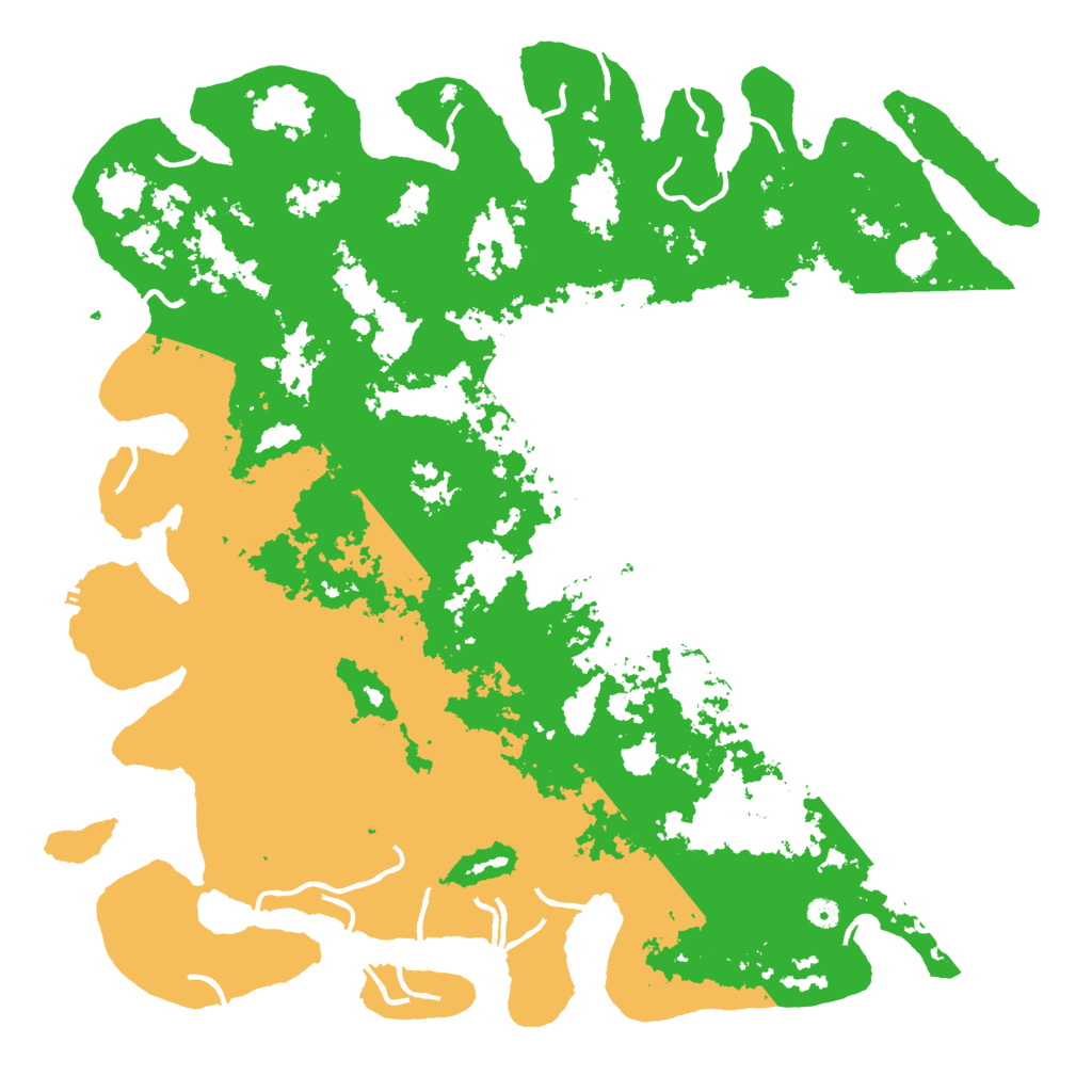 Biome Rust Map: Procedural Map, Size: 5300, Seed: 1337