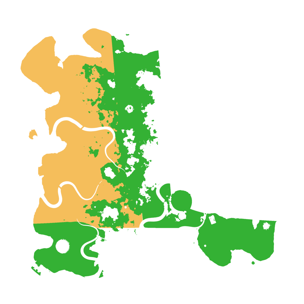 Biome Rust Map: Procedural Map, Size: 3888, Seed: 1128071746