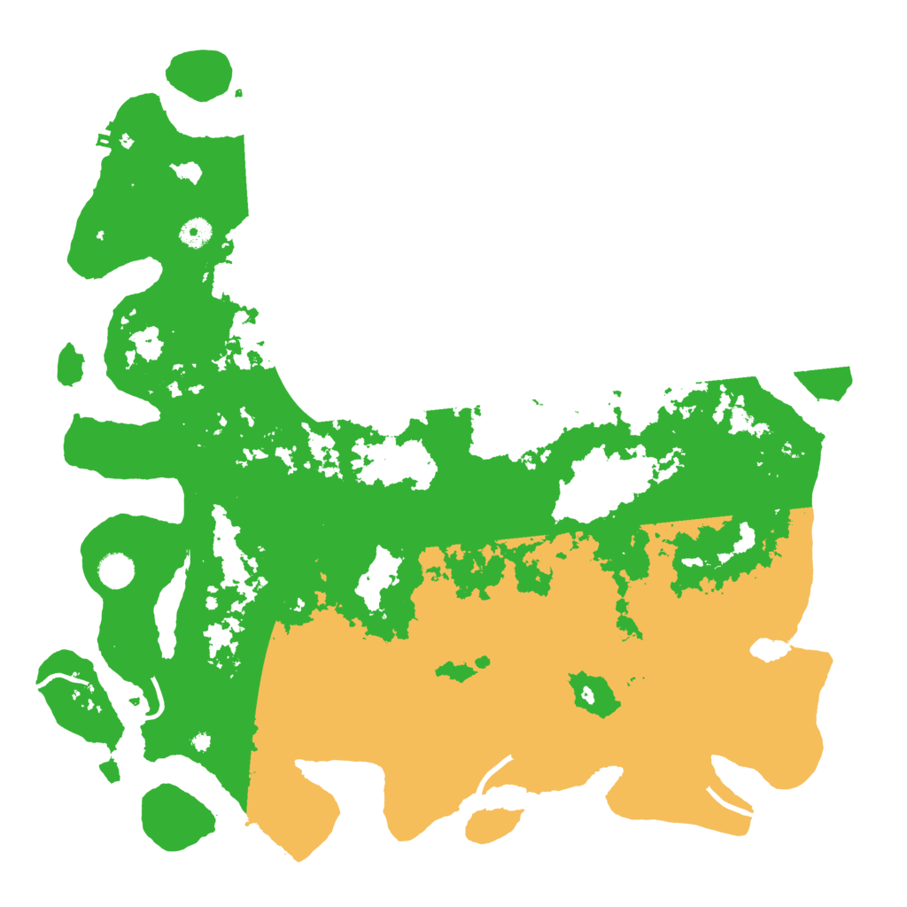 Biome Rust Map: Procedural Map, Size: 4500, Seed: 962241023