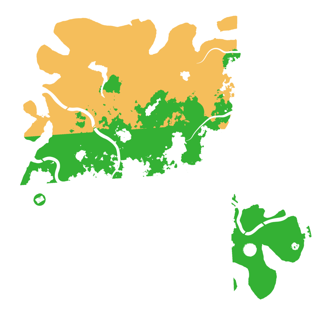Biome Rust Map: Procedural Map, Size: 4250, Seed: 6559535