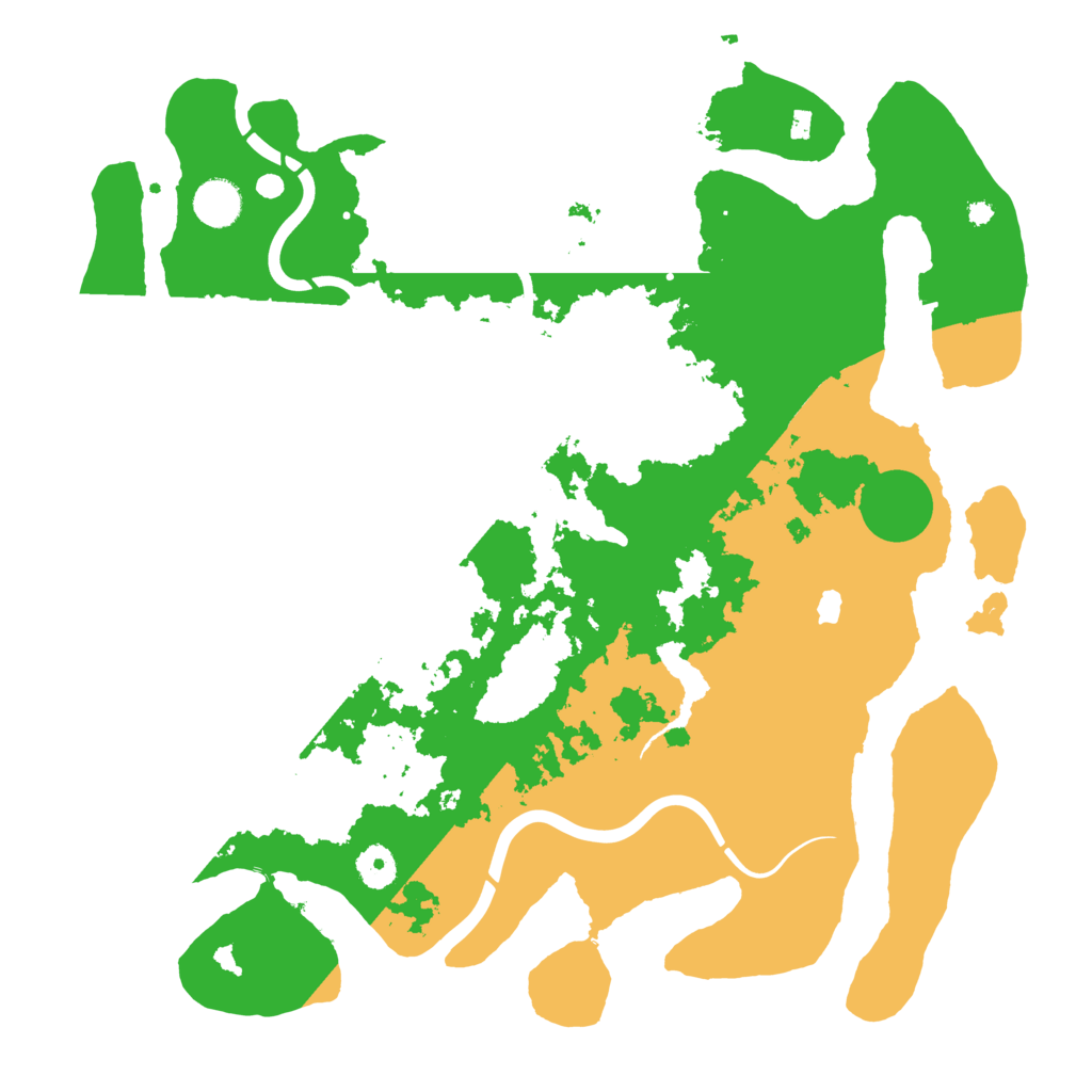 Biome Rust Map: Procedural Map, Size: 4000, Seed: 1085298997