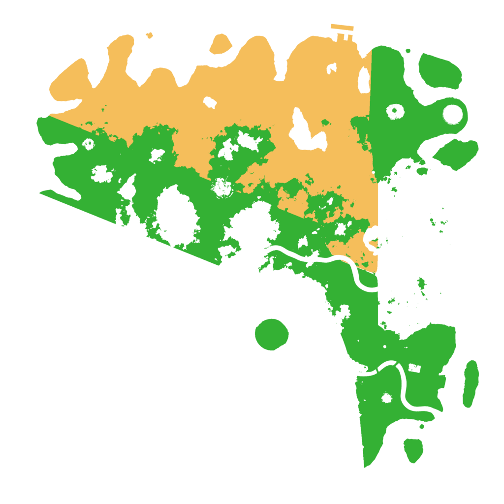 Biome Rust Map: Procedural Map, Size: 4500, Seed: 22411