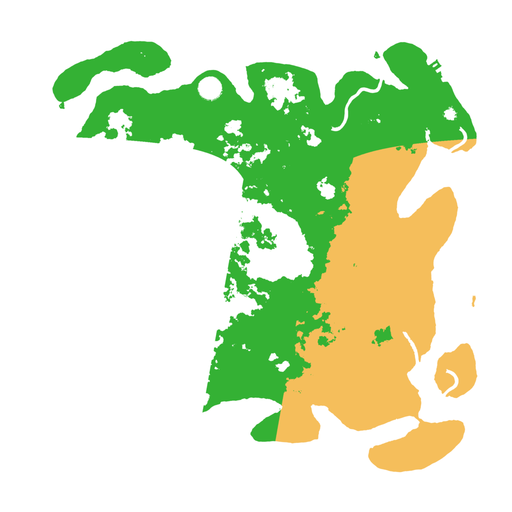 Biome Rust Map: Procedural Map, Size: 3800, Seed: 875149326