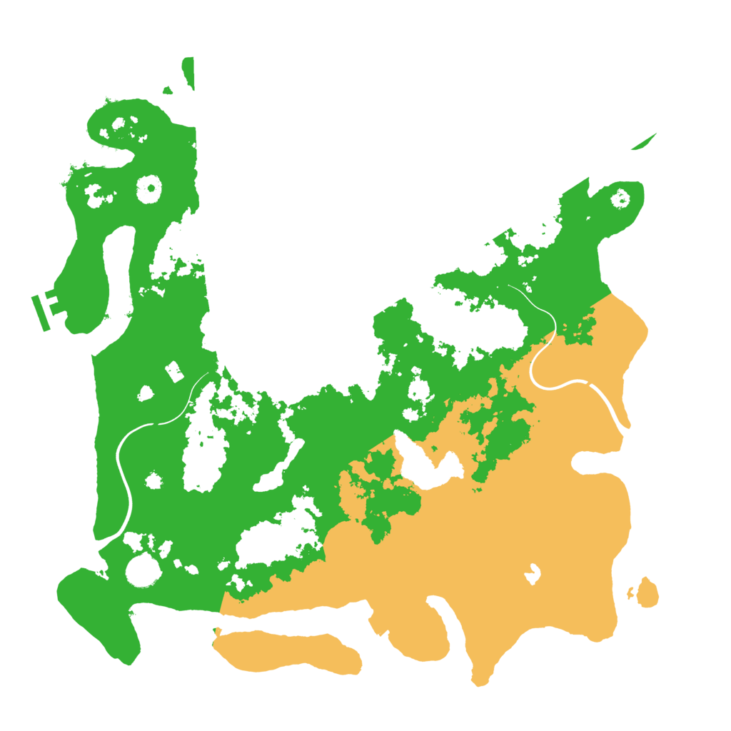 Biome Rust Map: Procedural Map, Size: 4000, Seed: 1946891