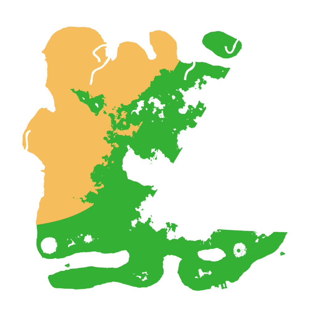 Biome Rust Map: Procedural Map, Size: 3500, Seed: 1684666210