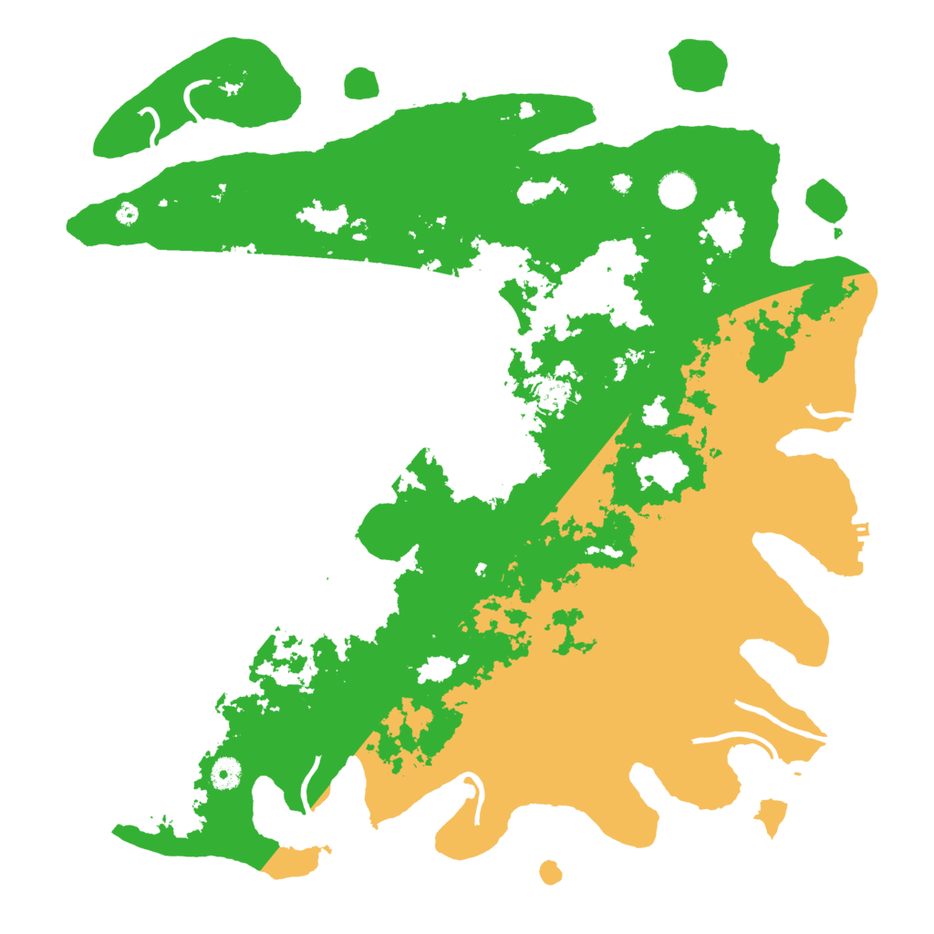 Biome Rust Map: Procedural Map, Size: 4400, Seed: 303498746