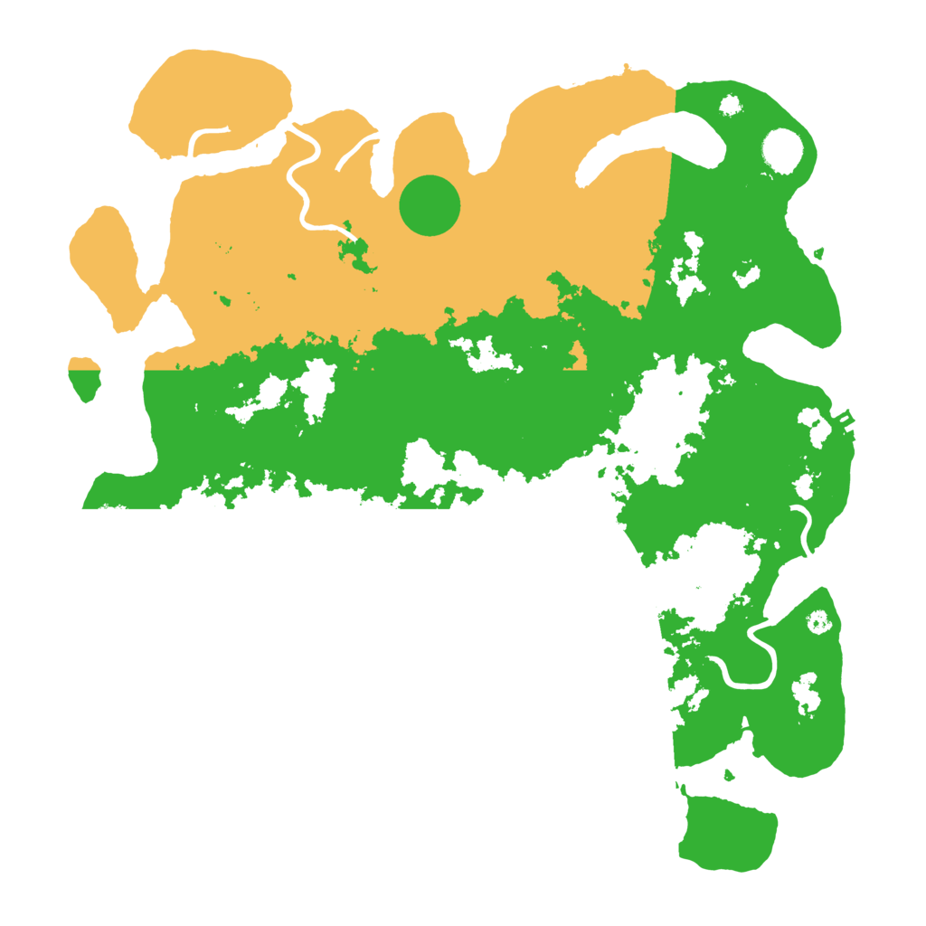 Biome Rust Map: Procedural Map, Size: 4000, Seed: 14023