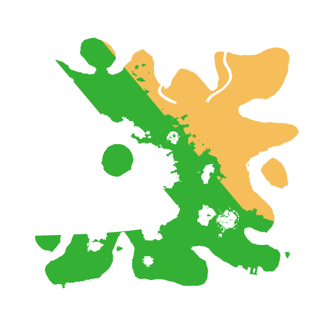 Biome Rust Map: Procedural Map, Size: 2800, Seed: 559999