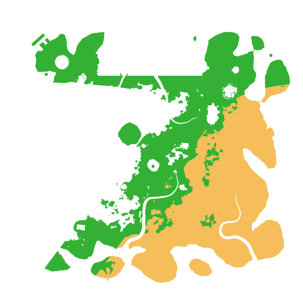 Biome Rust Map: Procedural Map, Size: 3850, Seed: 1758728721