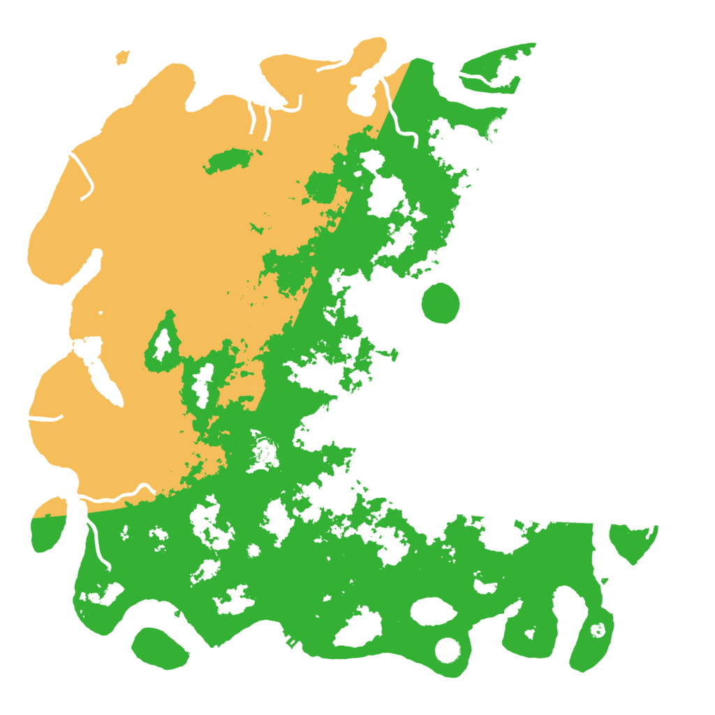 Biome Rust Map: Procedural Map, Size: 5000, Seed: 2189572