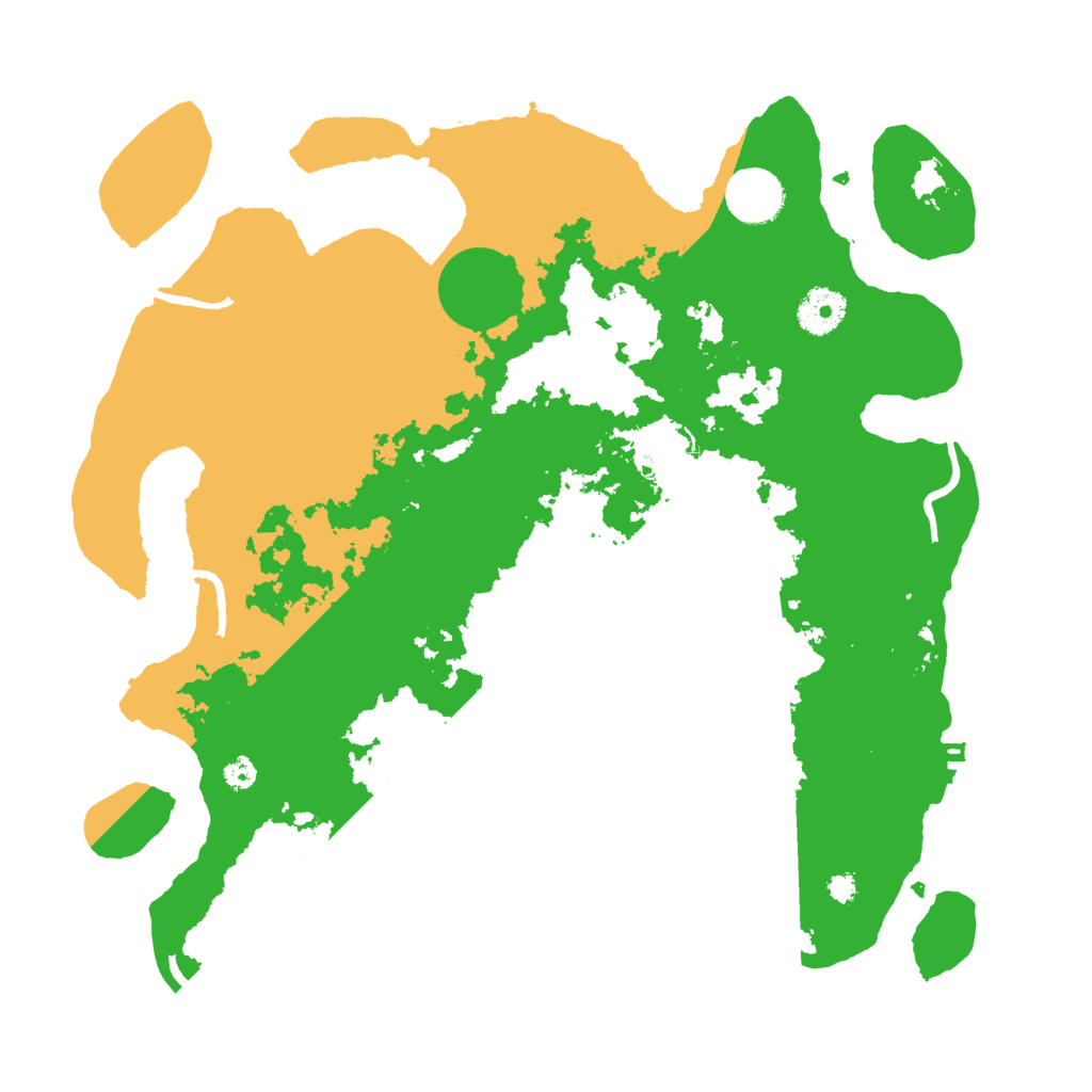 Biome Rust Map: Procedural Map, Size: 3500, Seed: 1312255697