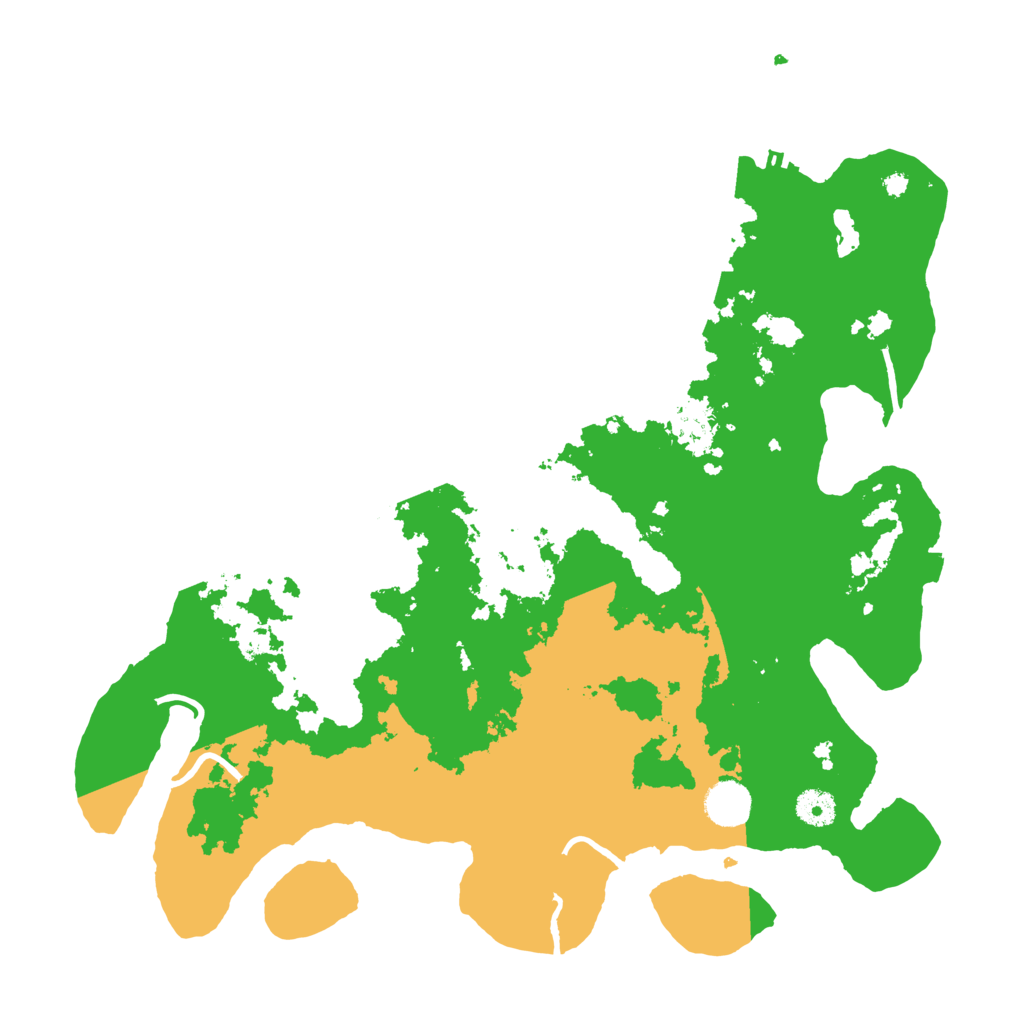 Biome Rust Map: Procedural Map, Size: 4000, Seed: 990667672