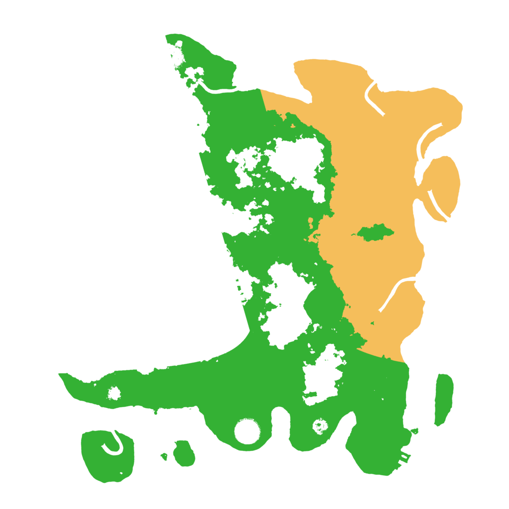Biome Rust Map: Procedural Map, Size: 3500, Seed: 1652545795