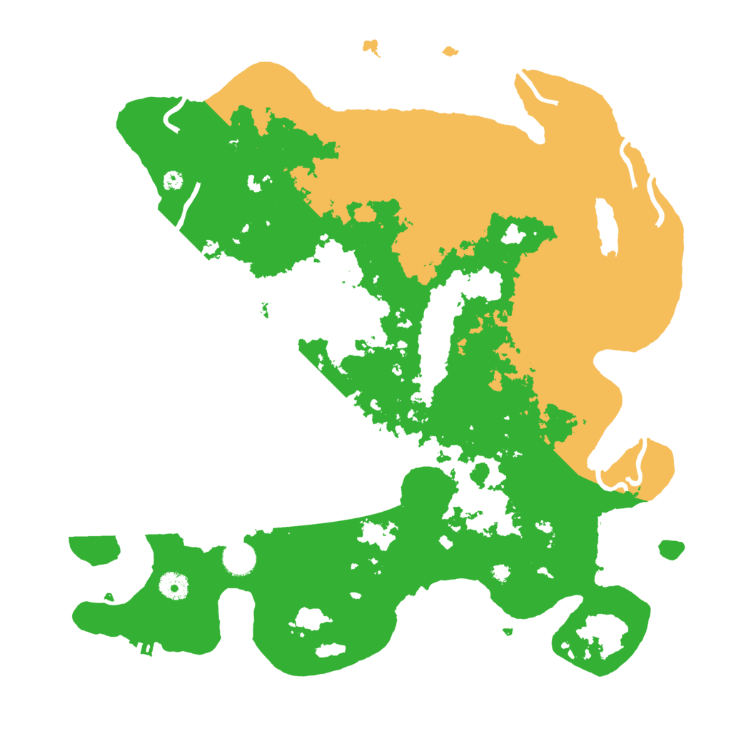 Biome Rust Map: Procedural Map, Size: 3850, Seed: 1302643022