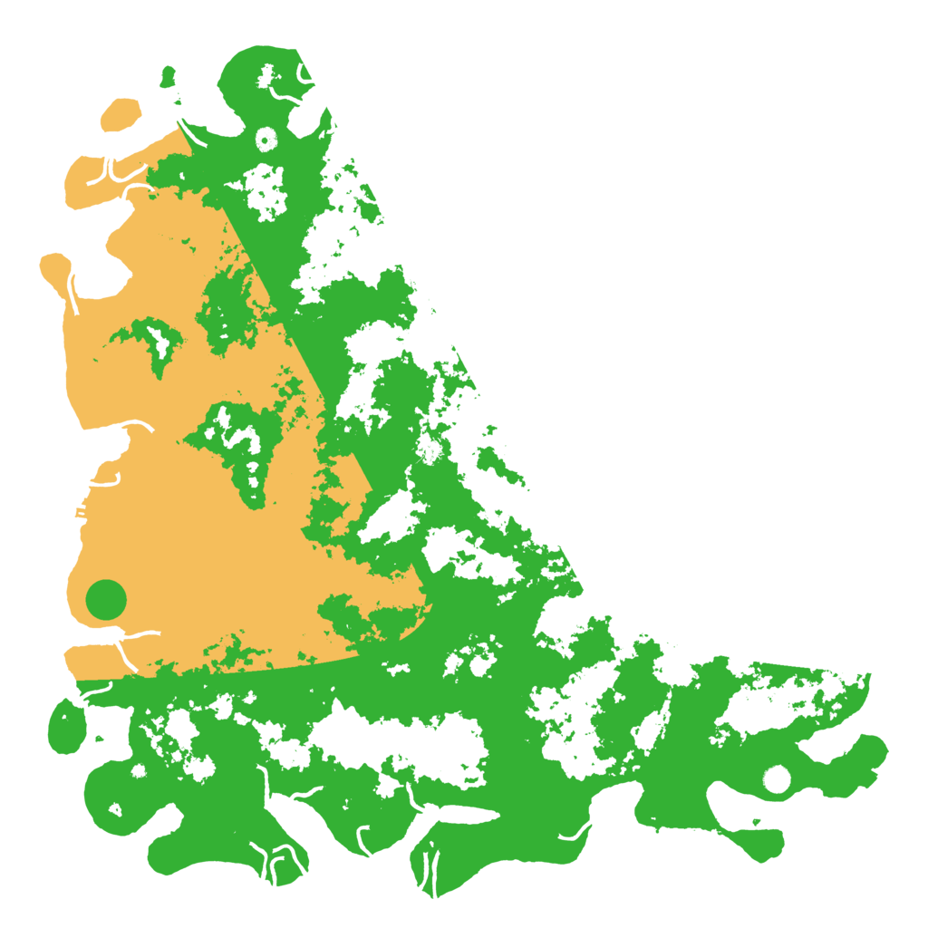 Biome Rust Map: Procedural Map, Size: 6000, Seed: 552221234