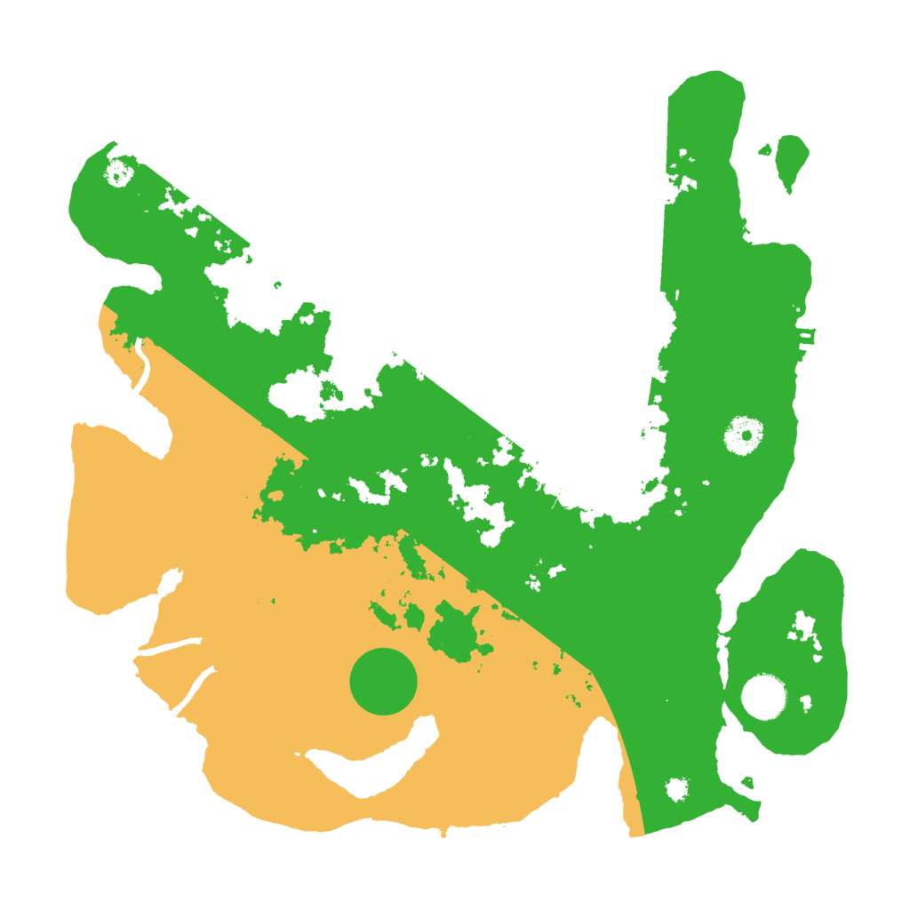 Biome Rust Map: Procedural Map, Size: 3560, Seed: 5560344