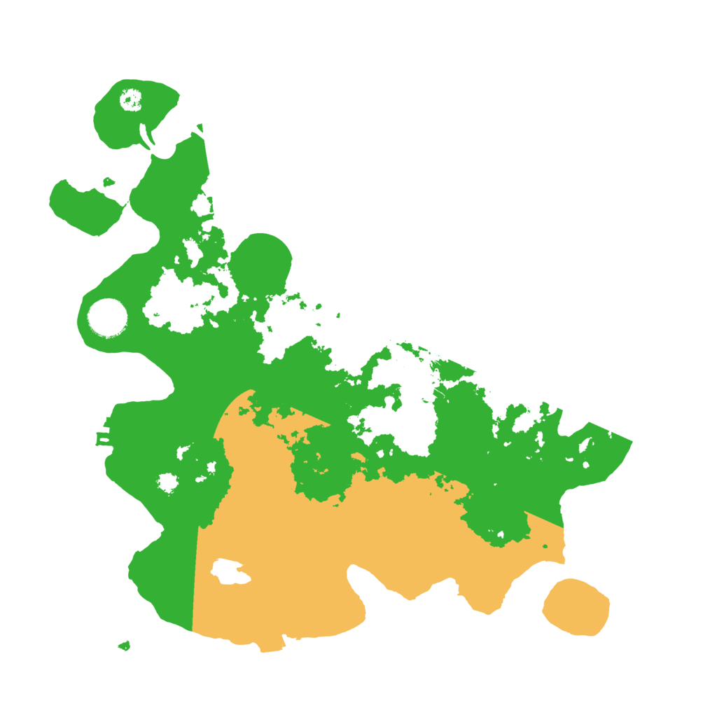 Biome Rust Map: Procedural Map, Size: 3250, Seed: 452063