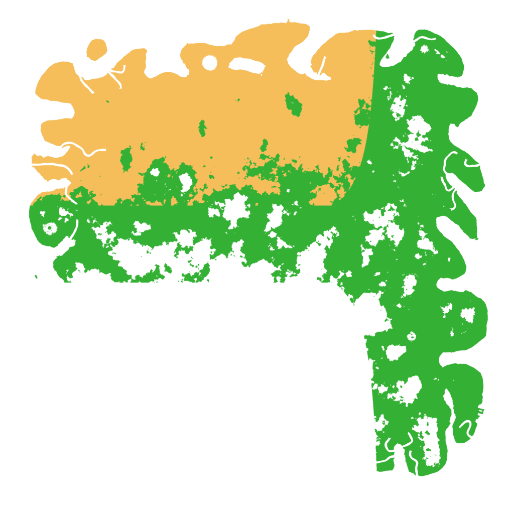 Biome Rust Map: Procedural Map, Size: 6000, Seed: 863791