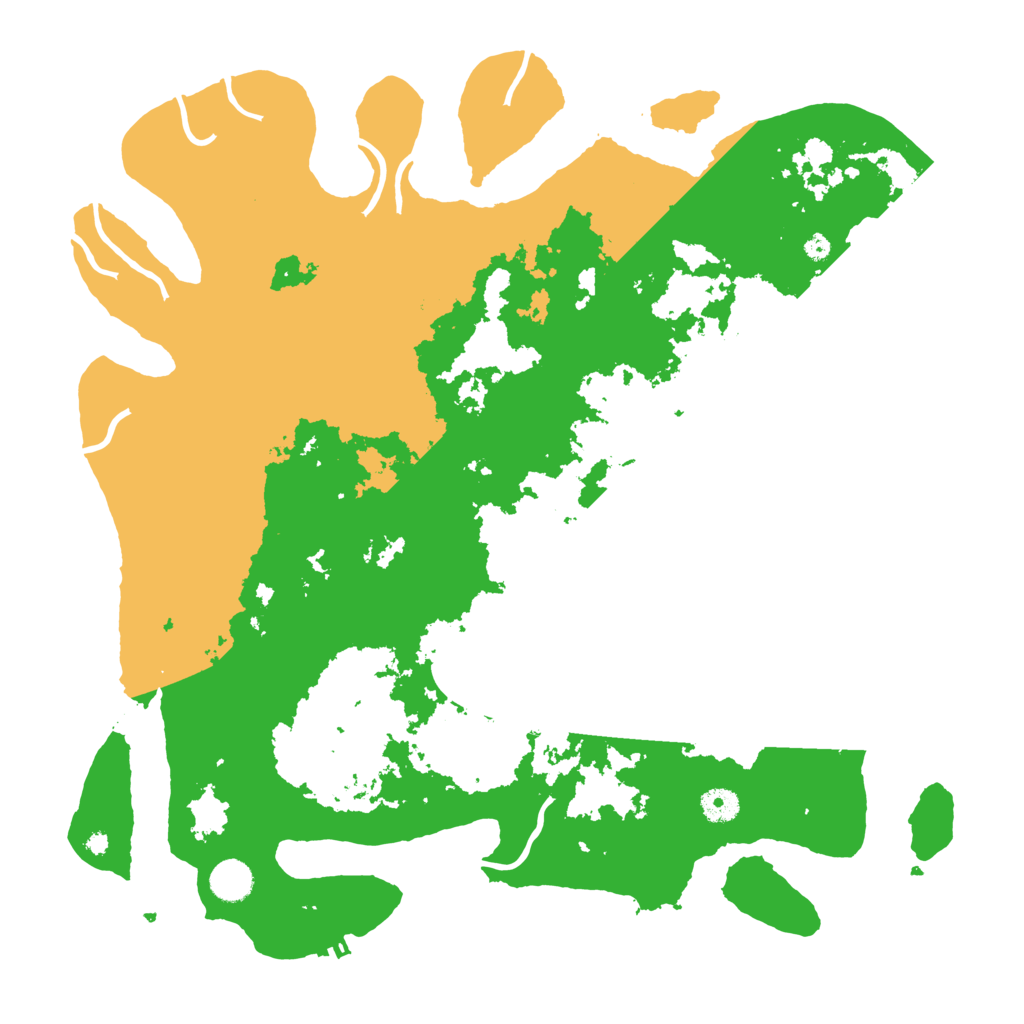 Biome Rust Map: Procedural Map, Size: 4250, Seed: 278095591