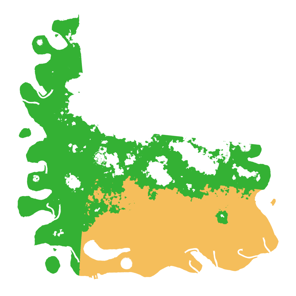 Biome Rust Map: Procedural Map, Size: 4500, Seed: 1592523767