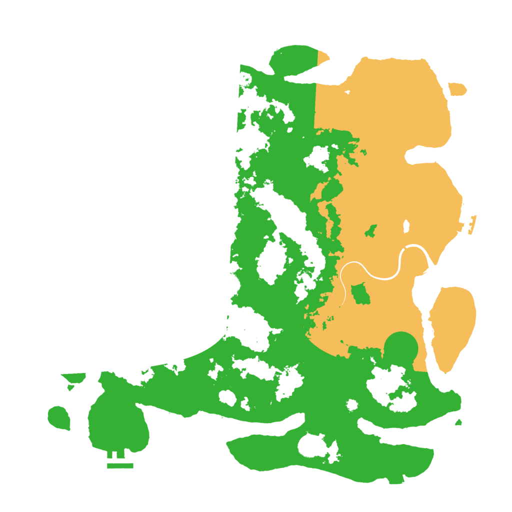 Biome Rust Map: Procedural Map, Size: 3950, Seed: 2144510951
