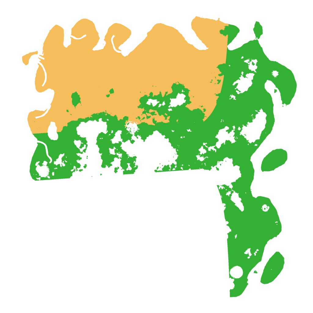 Biome Rust Map: Procedural Map, Size: 4500, Seed: 242105