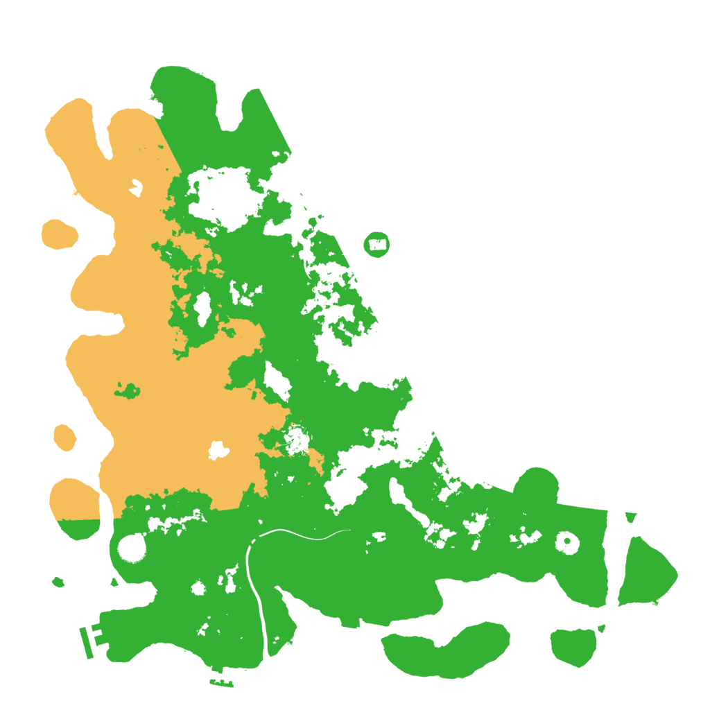 Biome Rust Map: Procedural Map, Size: 4500, Seed: 967144010