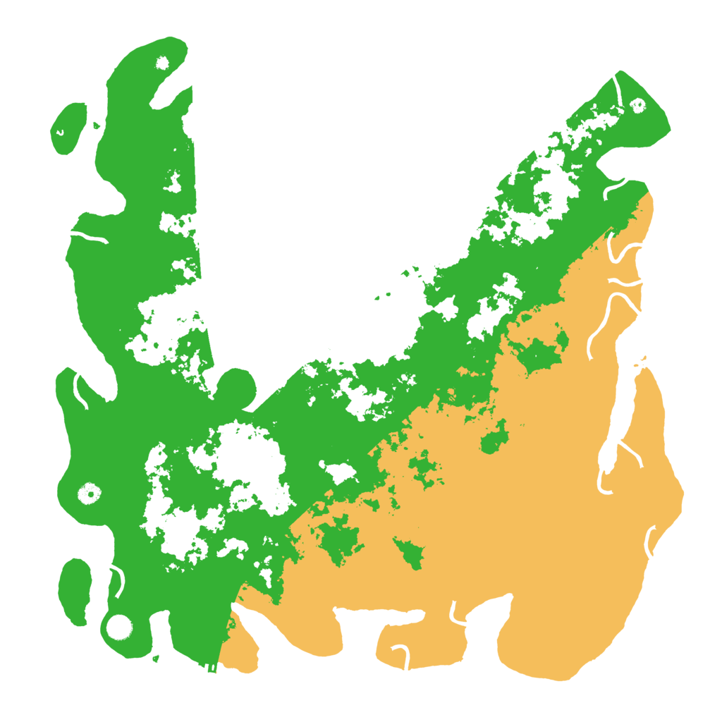 Biome Rust Map: Procedural Map, Size: 5000, Seed: 834650101