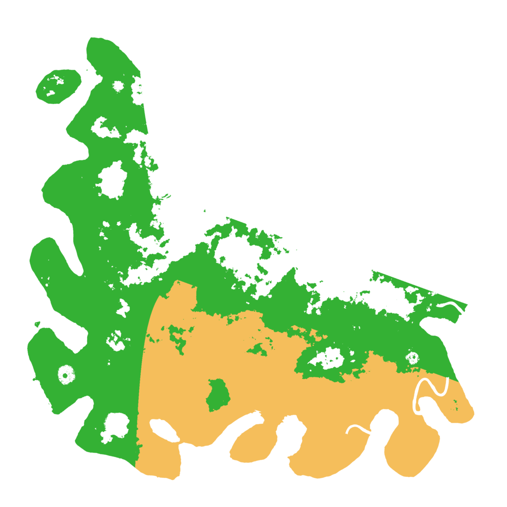 Biome Rust Map: Procedural Map, Size: 4250, Seed: 342520