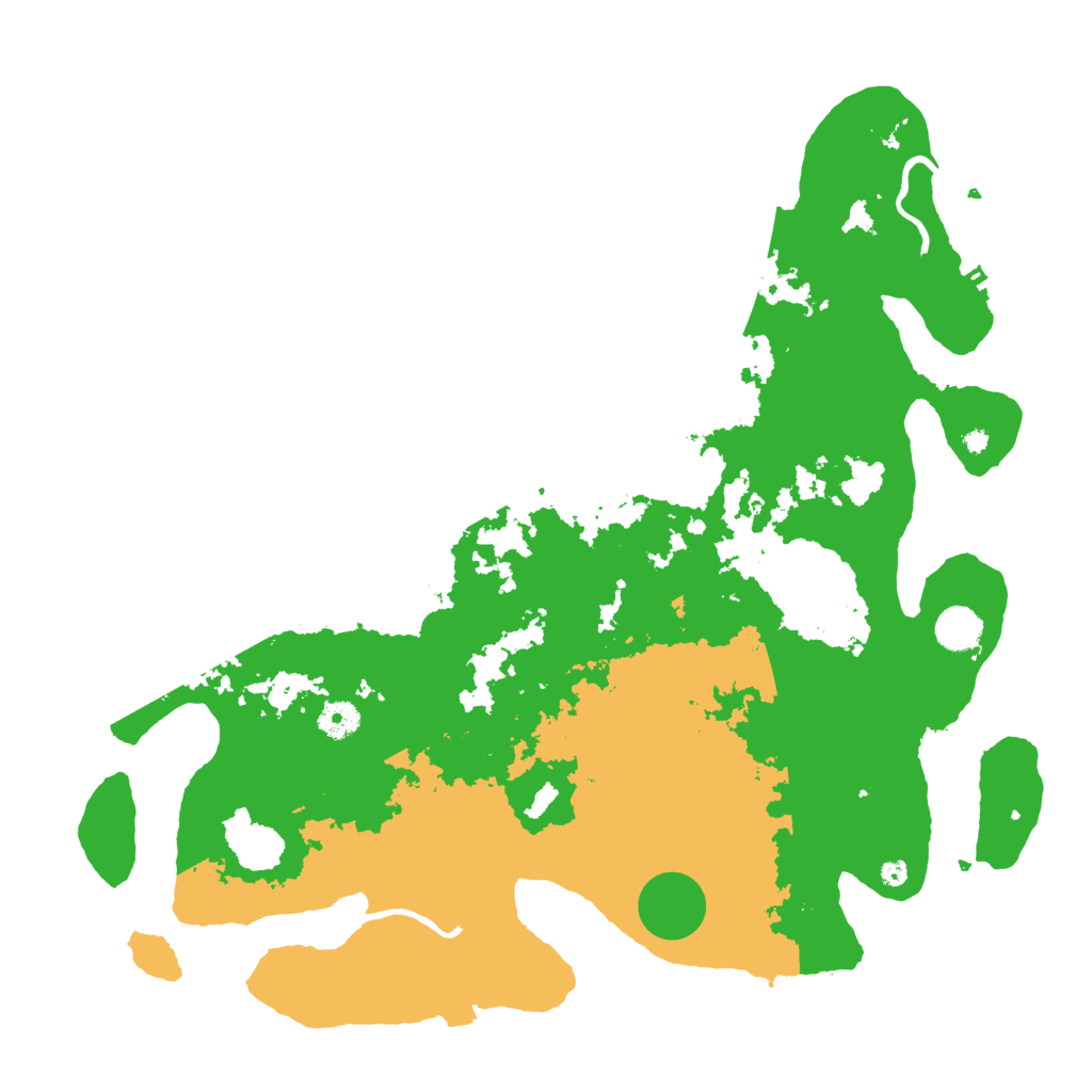 Biome Rust Map: Procedural Map, Size: 4250, Seed: 704989012