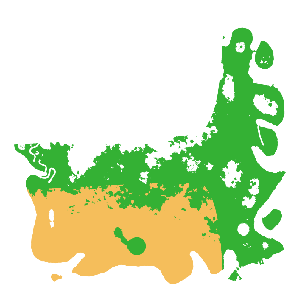 Biome Rust Map: Procedural Map, Size: 4500, Seed: 974371897