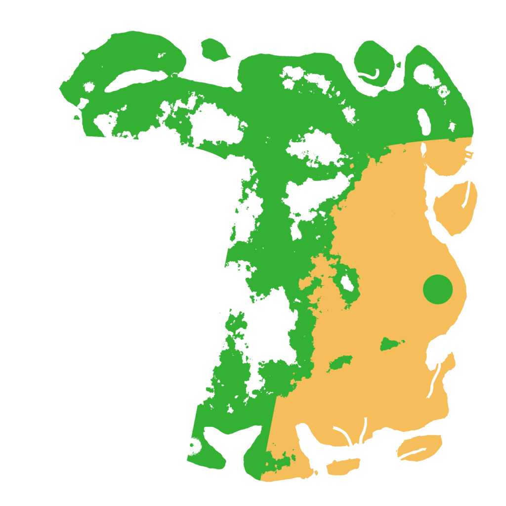 Biome Rust Map: Procedural Map, Size: 4500, Seed: 1259825711