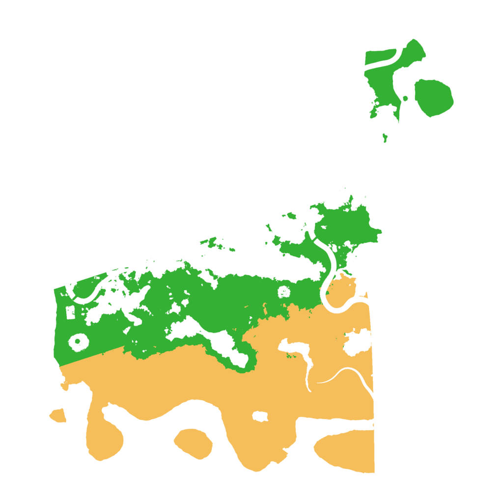 Biome Rust Map: Procedural Map, Size: 4000, Seed: 187334