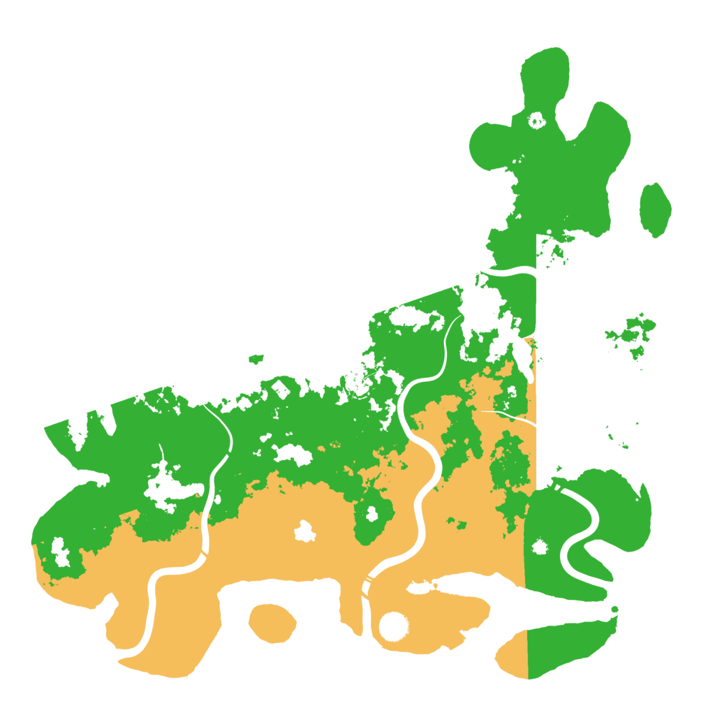 Biome Rust Map: Procedural Map, Size: 4250, Seed: 1035267318