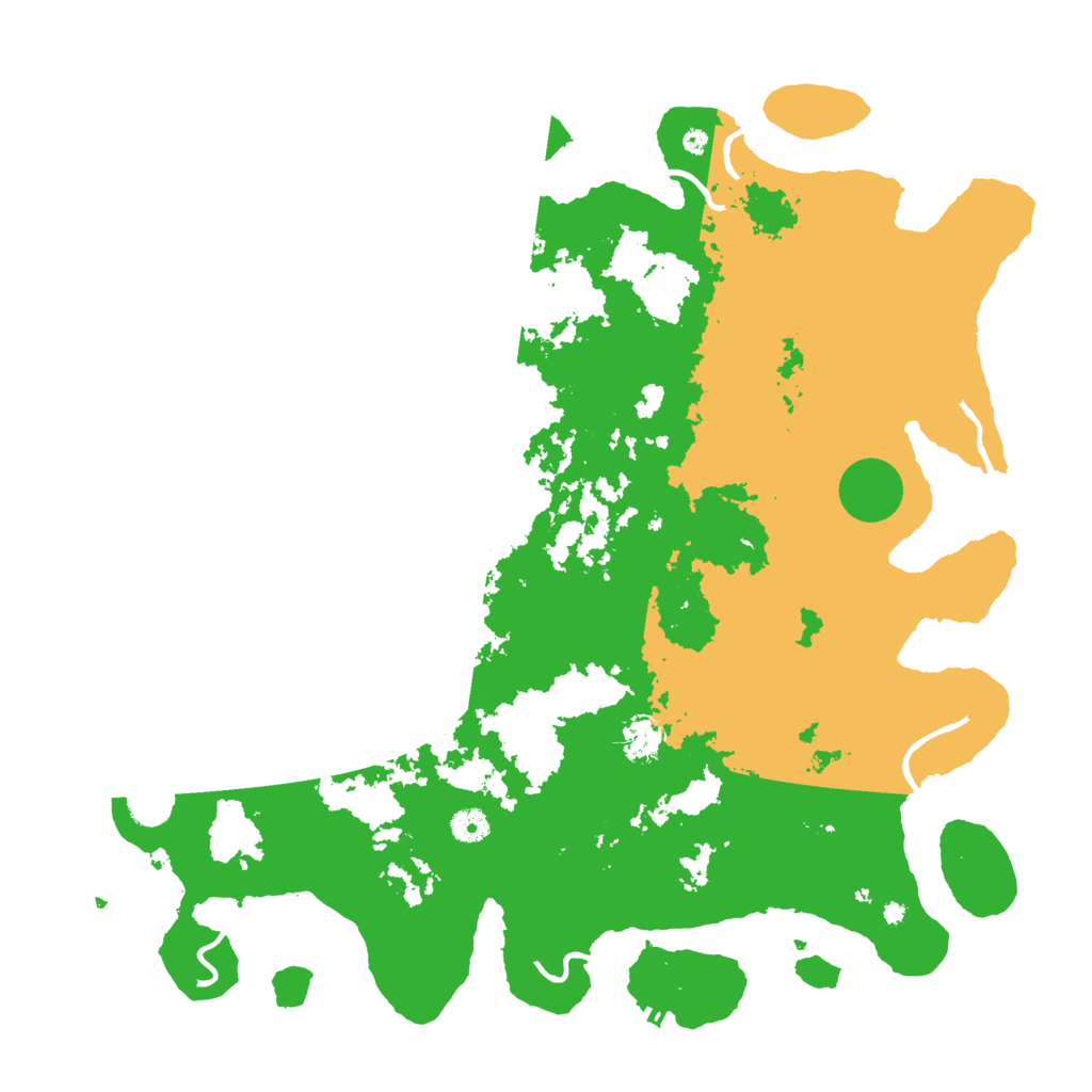 Biome Rust Map: Procedural Map, Size: 4500, Seed: 1920