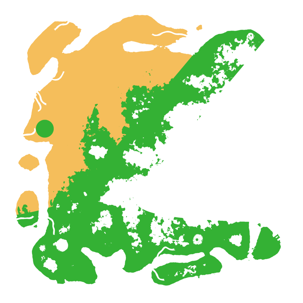 Biome Rust Map: Procedural Map, Size: 4500, Seed: 94094872