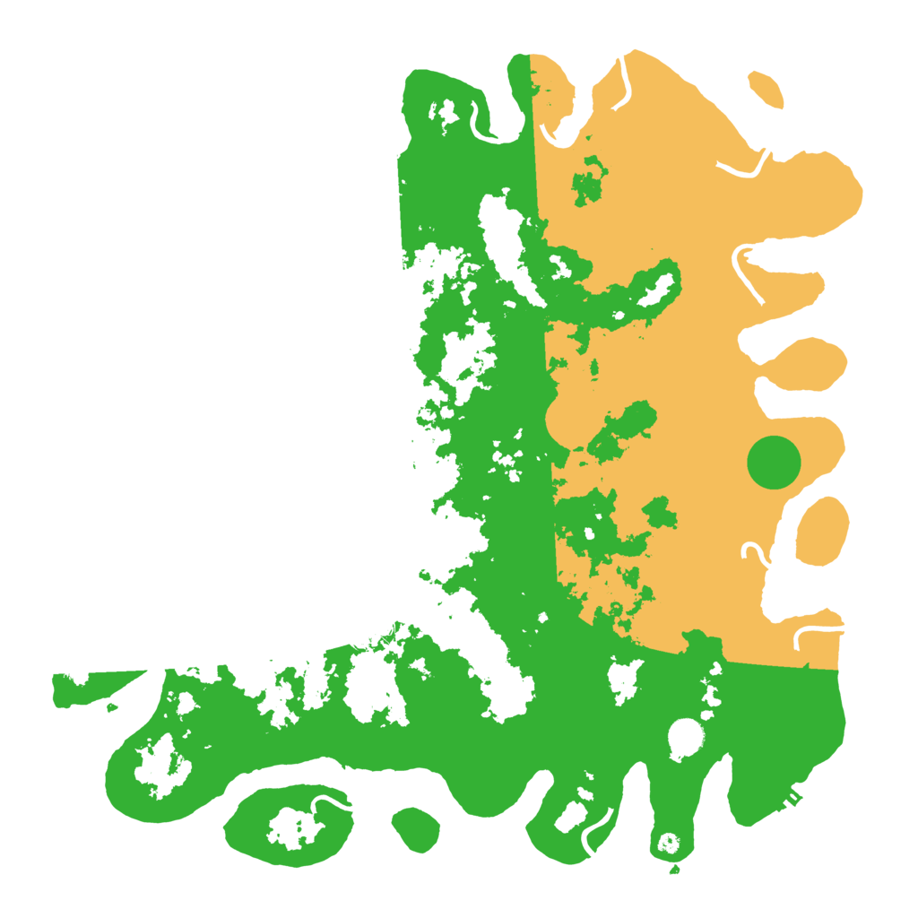 Biome Rust Map: Procedural Map, Size: 4500, Seed: 1228