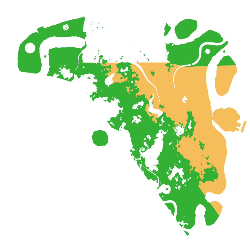 Biome Rust Map: Procedural Map, Size: 4250, Seed: 1760171143