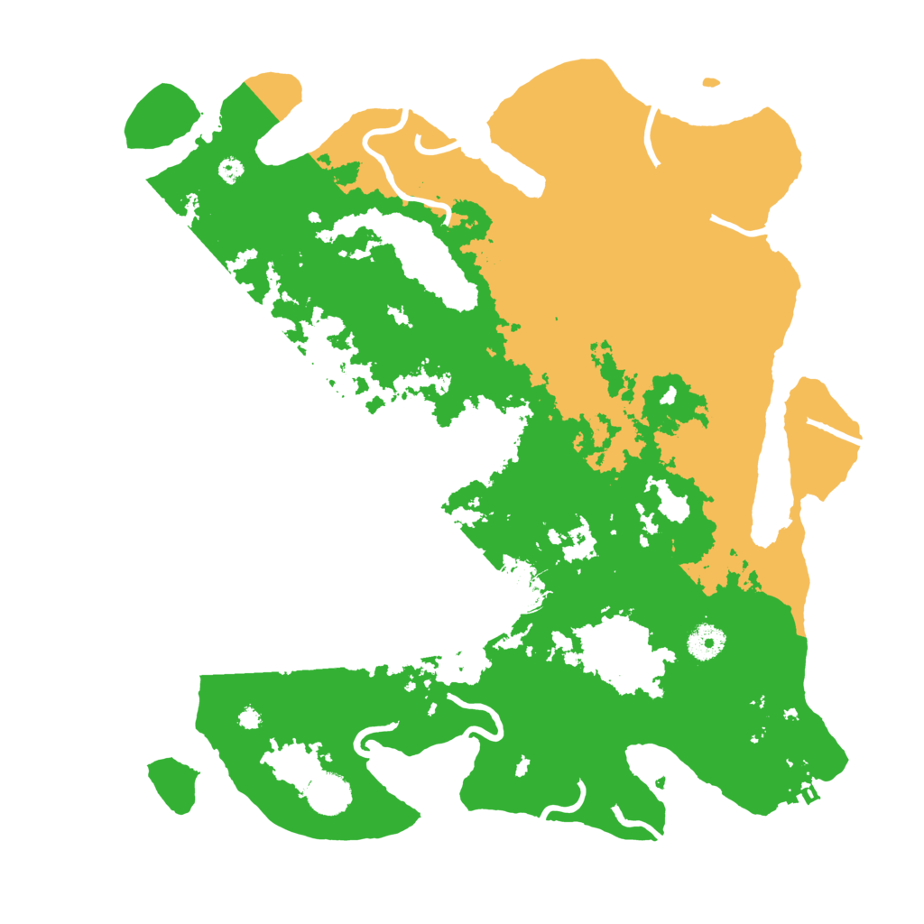 Biome Rust Map: Procedural Map, Size: 3850, Seed: 1664569321