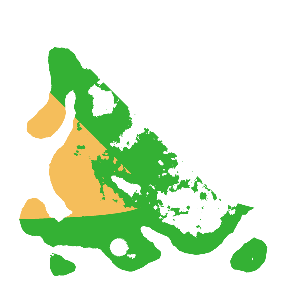 Biome Rust Map: Barren, Size: 3000, Seed: 1744046602