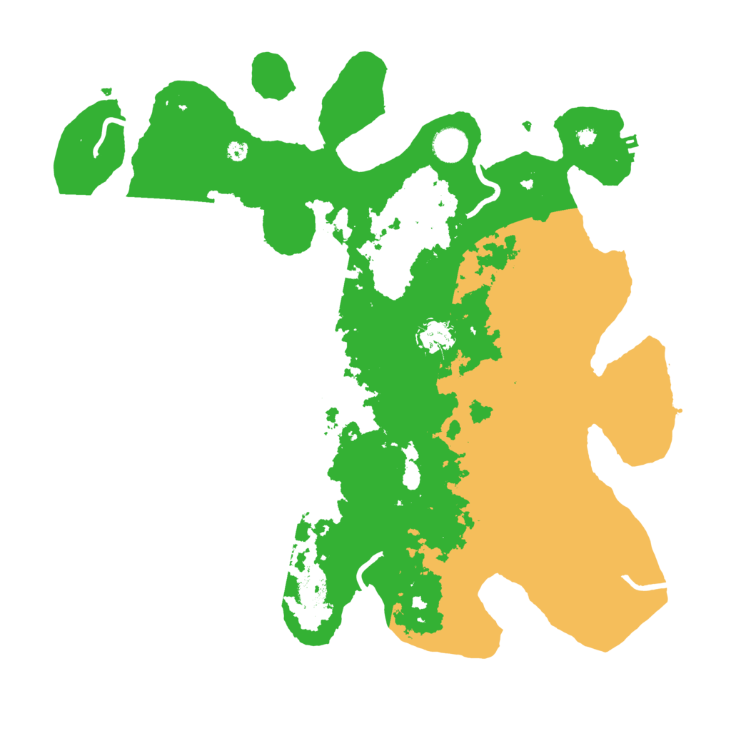 Biome Rust Map: Procedural Map, Size: 3700, Seed: 1406204226