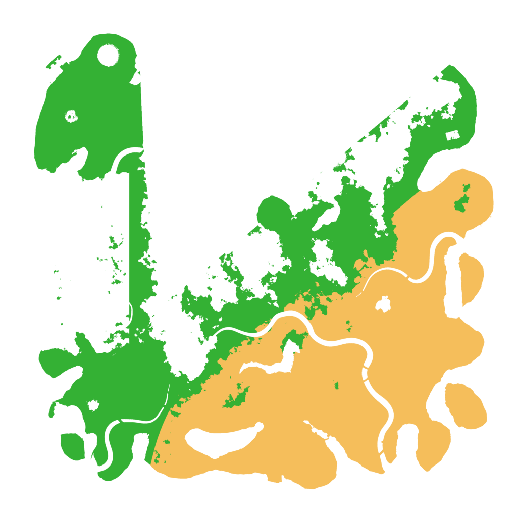 Biome Rust Map: Procedural Map, Size: 4250, Seed: 1255809941