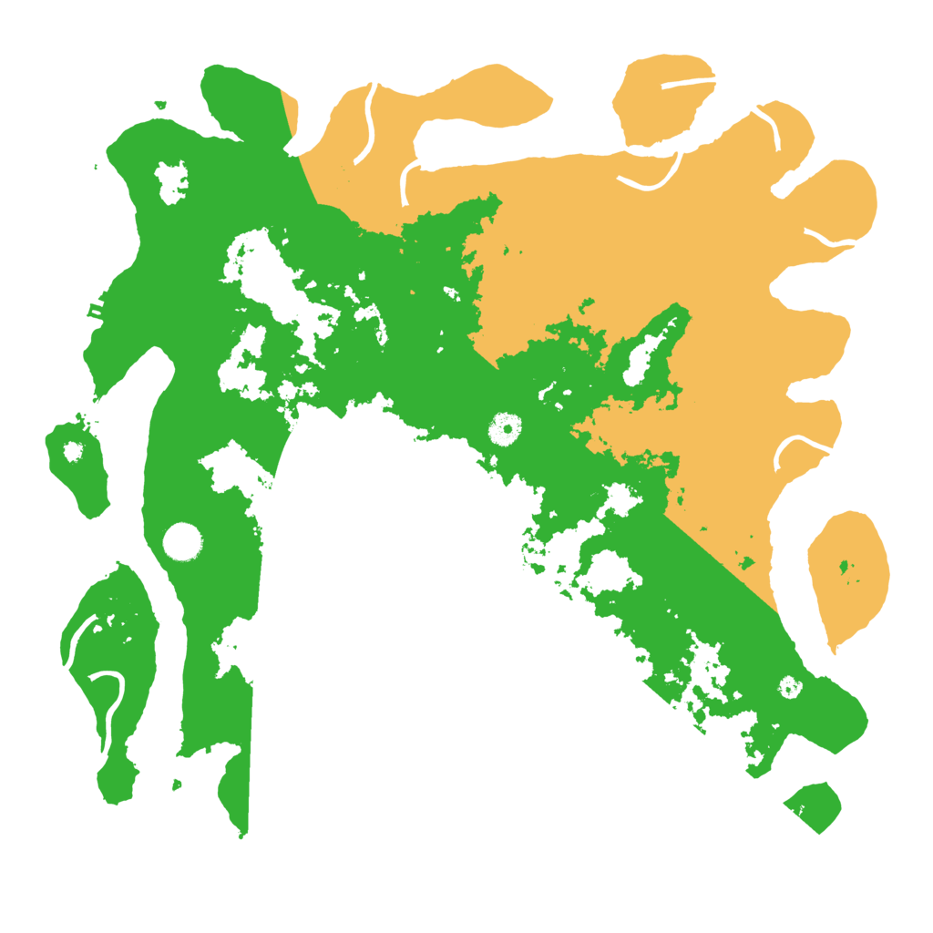 Biome Rust Map: Procedural Map, Size: 4250, Seed: 12423525