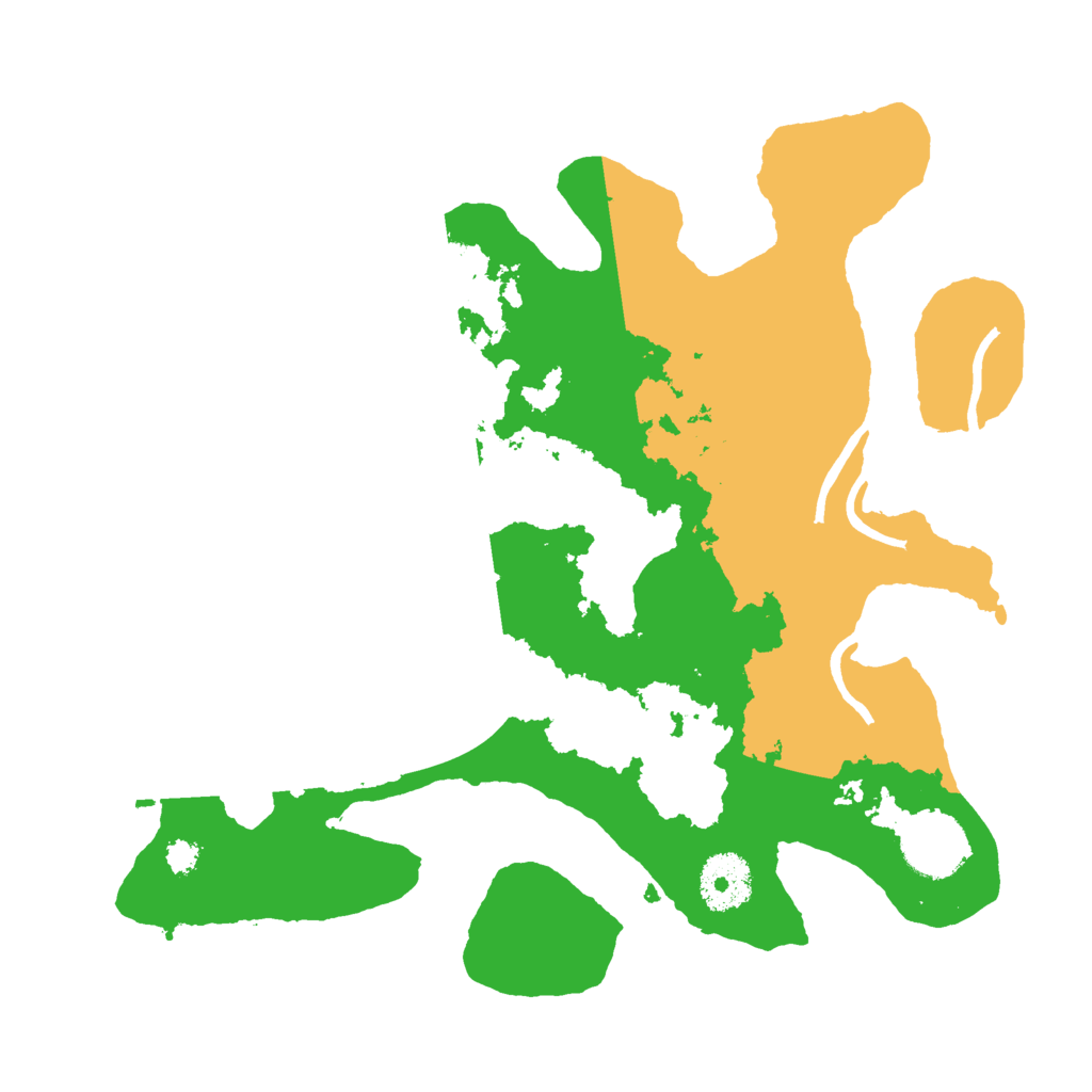 Biome Rust Map: Procedural Map, Size: 3000, Seed: 1612596502