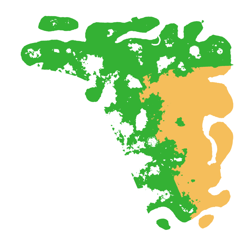Biome Rust Map: Procedural Map, Size: 4500, Seed: 1824649294