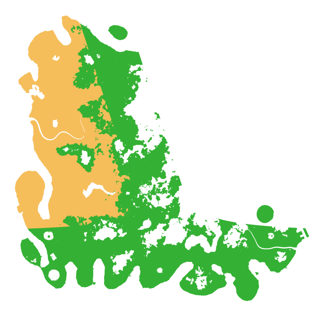 Biome Rust Map: Procedural Map, Size: 5000, Seed: 754852404