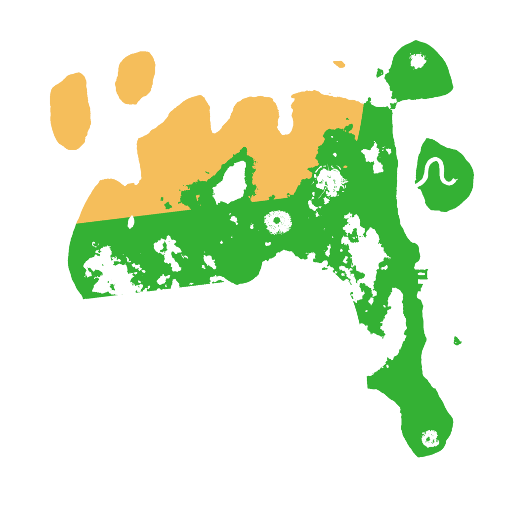 Biome Rust Map: Procedural Map, Size: 3000, Seed: 9643569