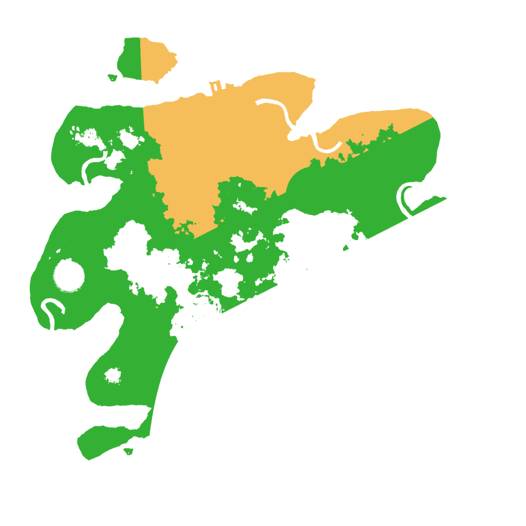 Biome Rust Map: Procedural Map, Size: 3000, Seed: 1716044884