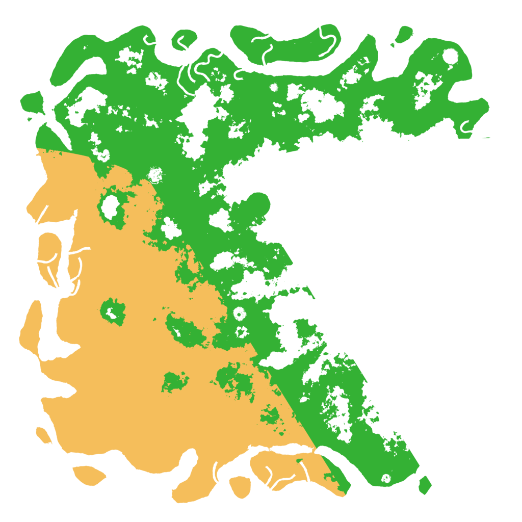 Biome Rust Map: Procedural Map, Size: 6000, Seed: 1875046381